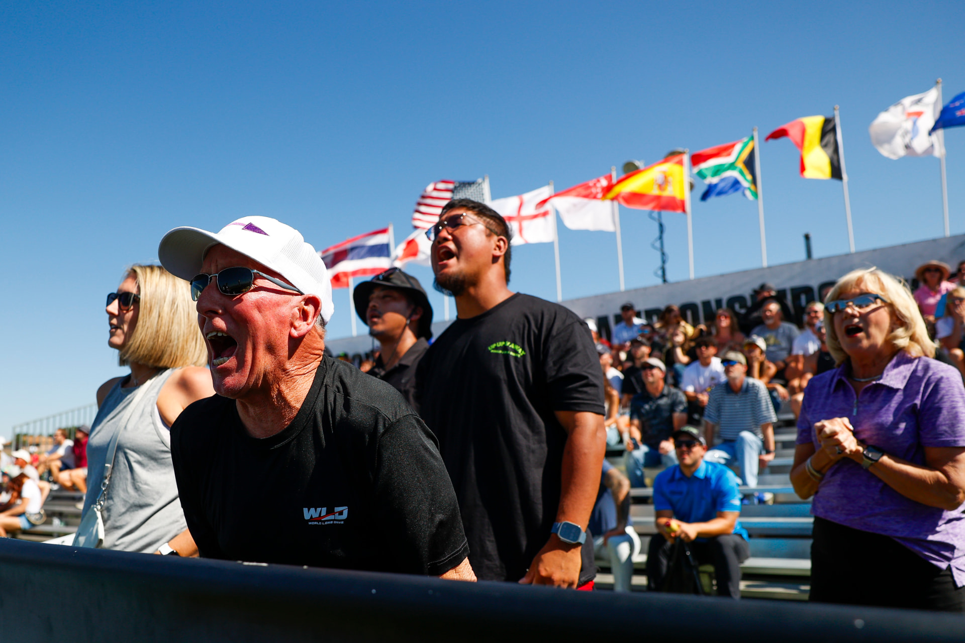 World Long Drive fans